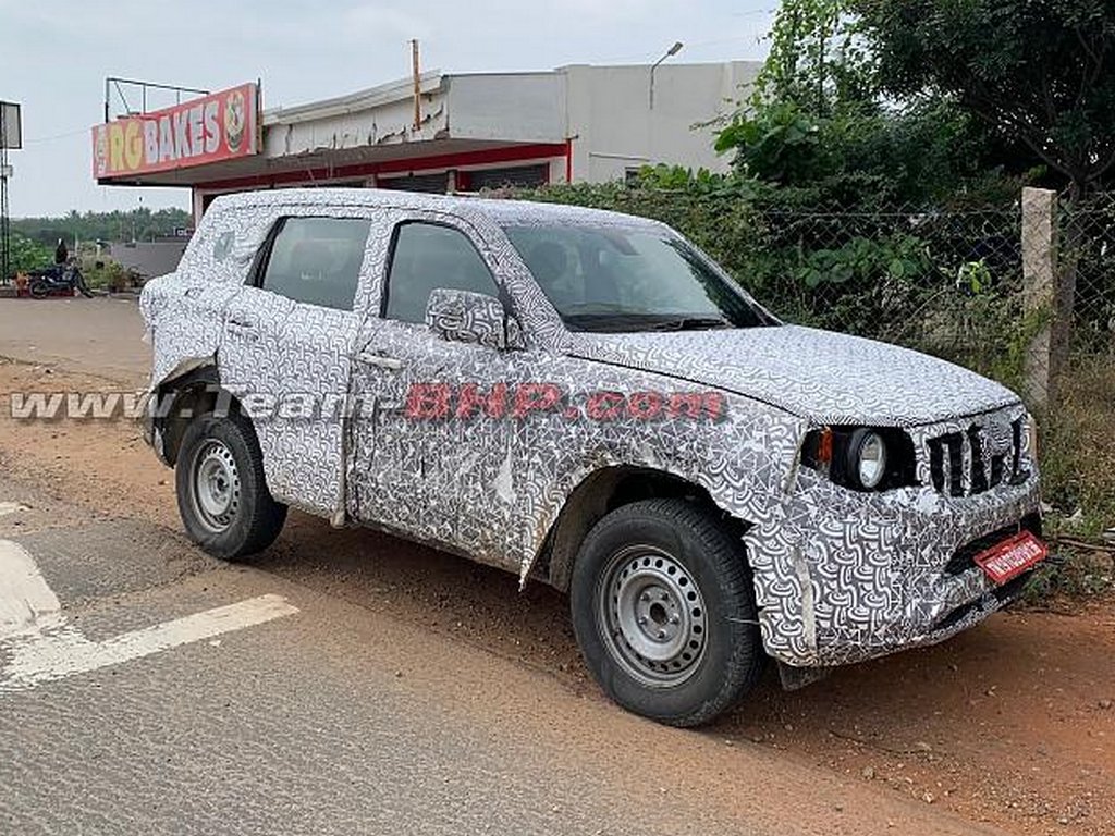2021 Mahindra Scorpio Spied