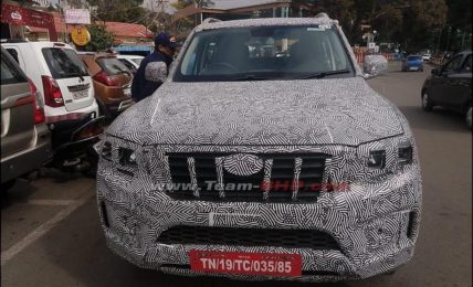 2021 Mahindra Scorpio Spied