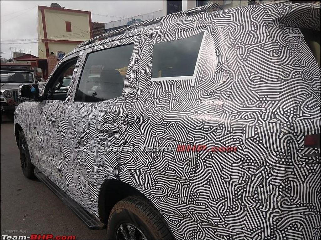 2021 Mahindra Scorpio Spied Side