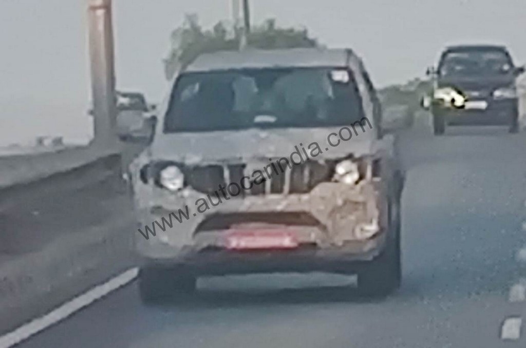 2021 Mahindra Scorpio Spied