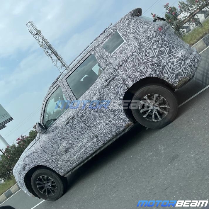 2021 Mahindra Scorpio Test Mule