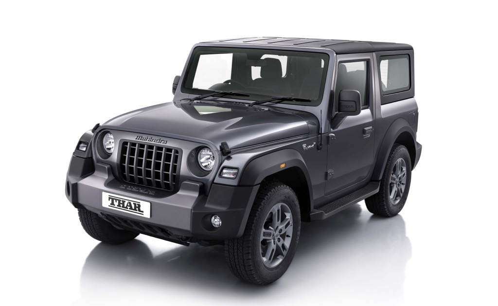 2021 Mahindra Thar Galaxy Grey