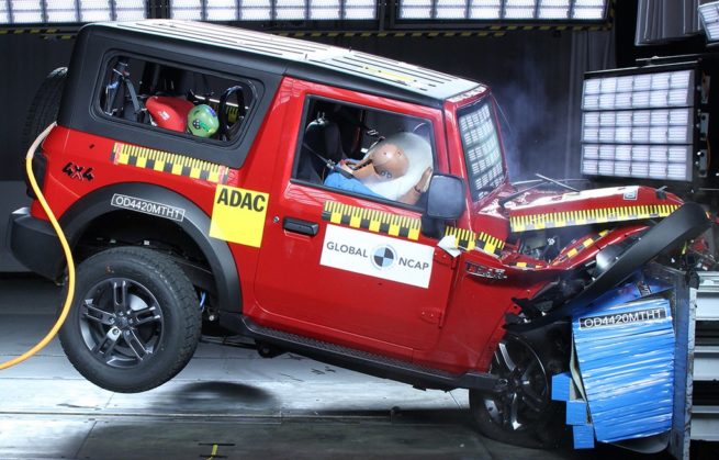 2021 Mahindra Thar Global NCAP
