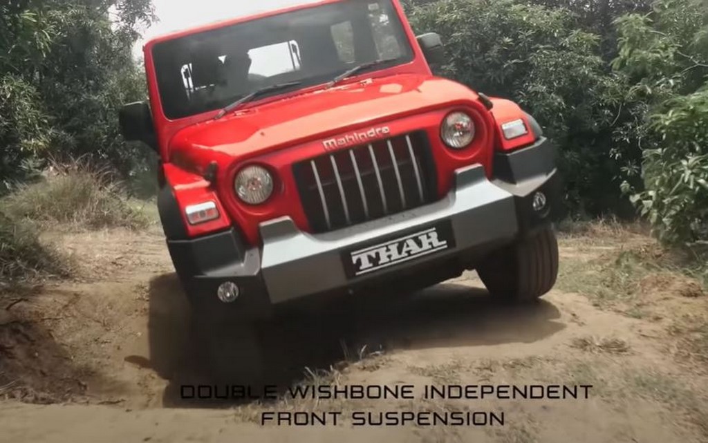 2021 Mahindra Thar Off-Roading Showcased In Official Video | MotorBeam