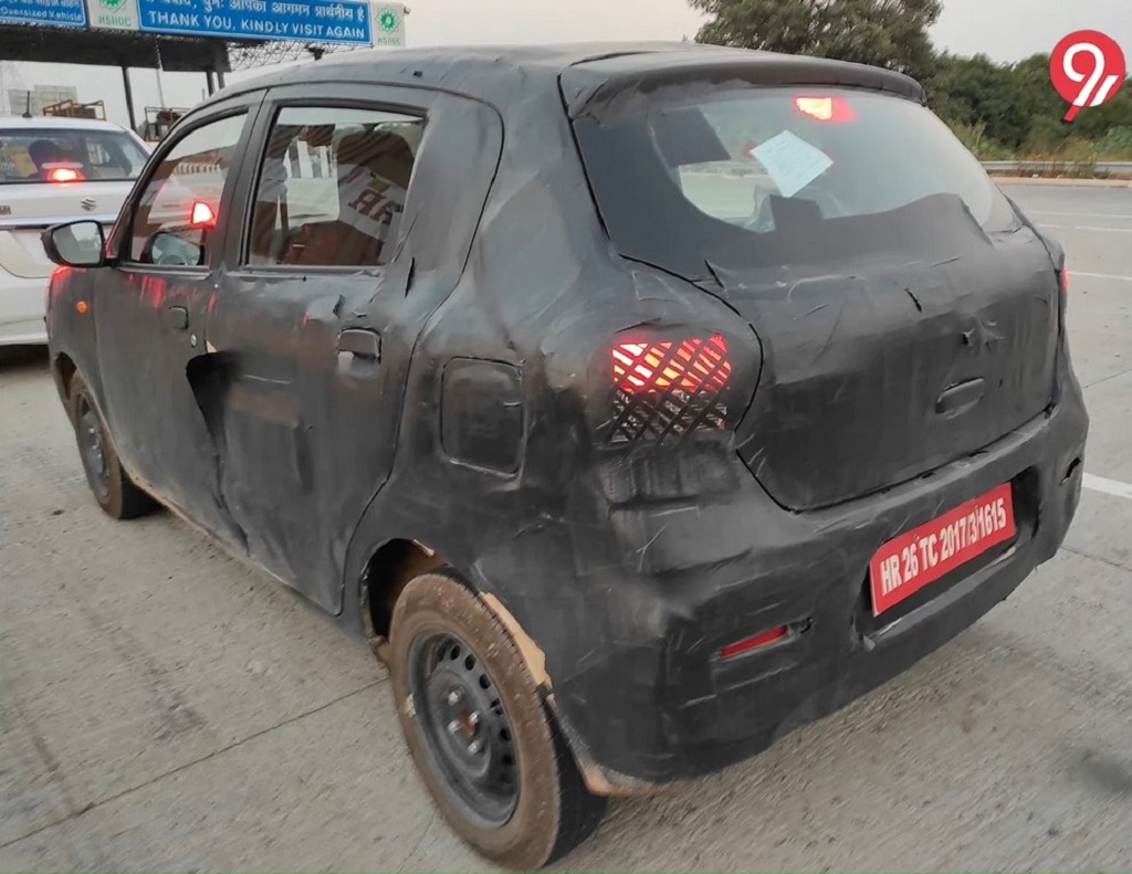 2021 Maruti Celerio Spied Rear