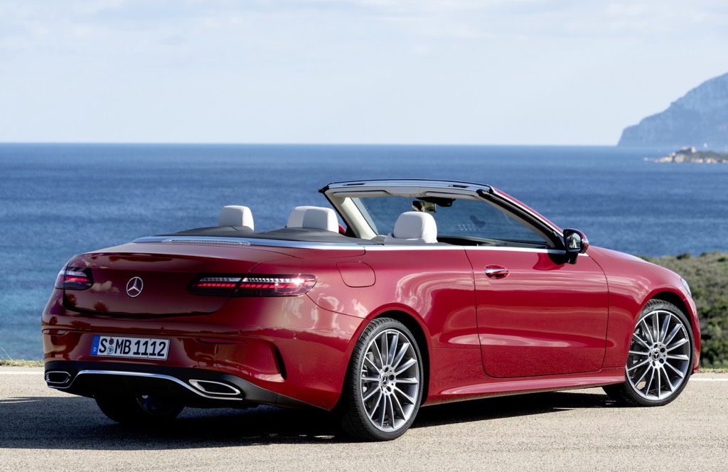 2021 Mercedes E-Class Convertible Rear