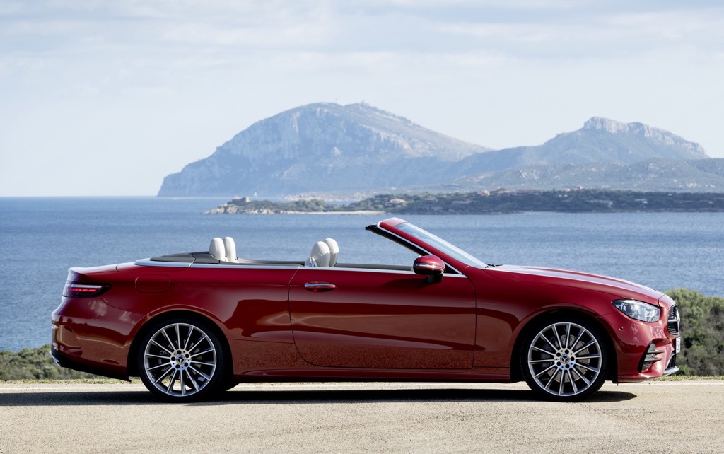 2021 Mercedes E-Class Convertible Side