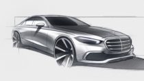 2021 Mercedes S Class Teaser