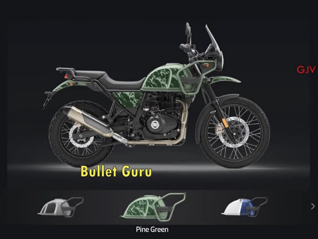 2021 Royal Enfield Himalayan Colours