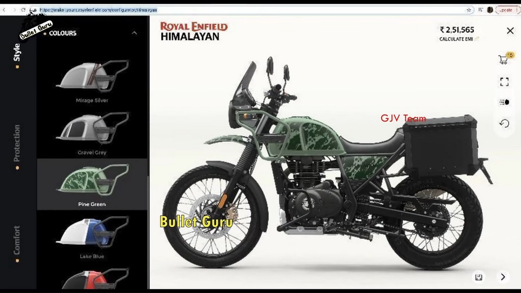 2021 Royal Enfield Himalayan Pine Green