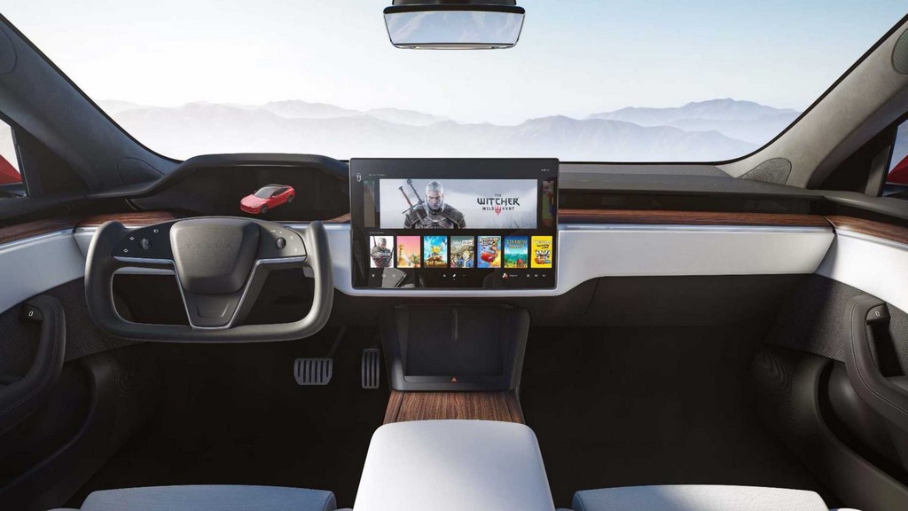 2021 Tesla Model S Dashboard