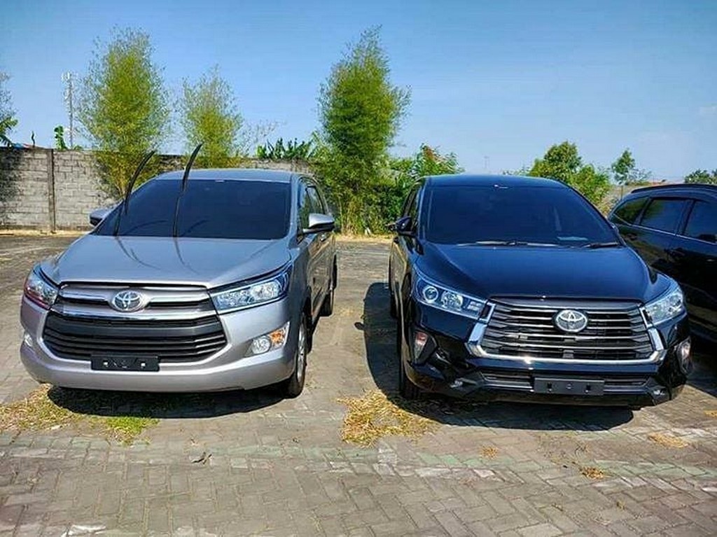 2021 Toyota Innova Facelift Spied