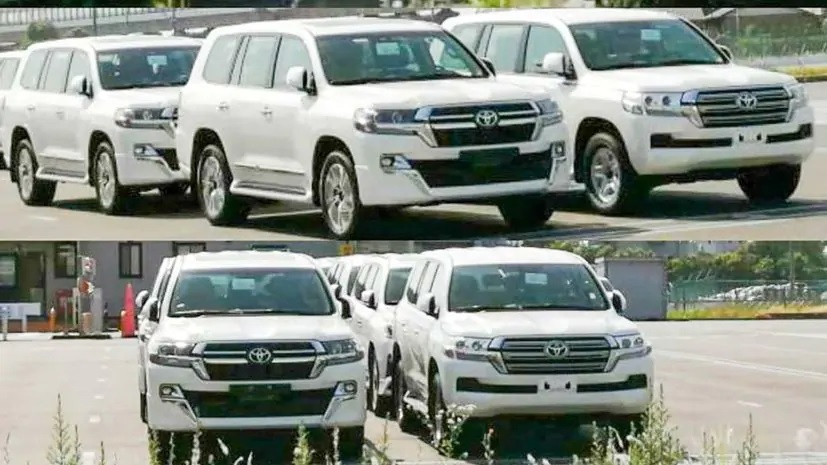 2021 Toyota Land Cruiser Spied