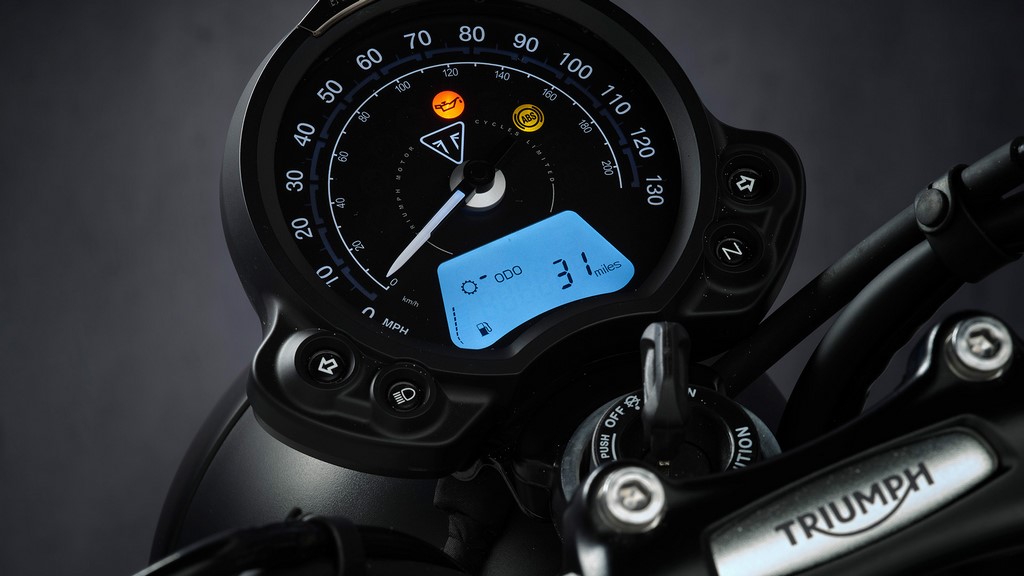 2021 Triumph Street Scrambler Instrument Cluster