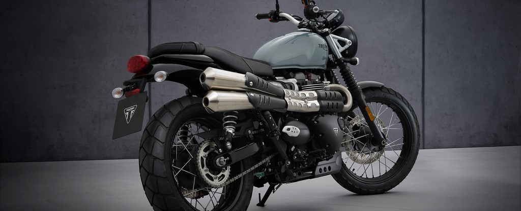 2021 Triumph Street Scrambler Rear