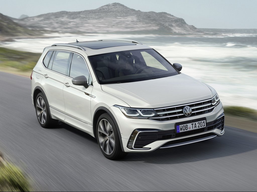 2021 Volkswagen Tiguan Allspace Facelift Unveiled With More Tech