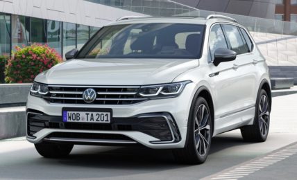 2021 Volkswagen Tiguan Allspace Facelift Front
