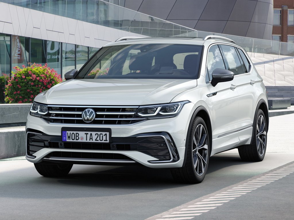 2021 Volkswagen Tiguan Allspace Facelift Front