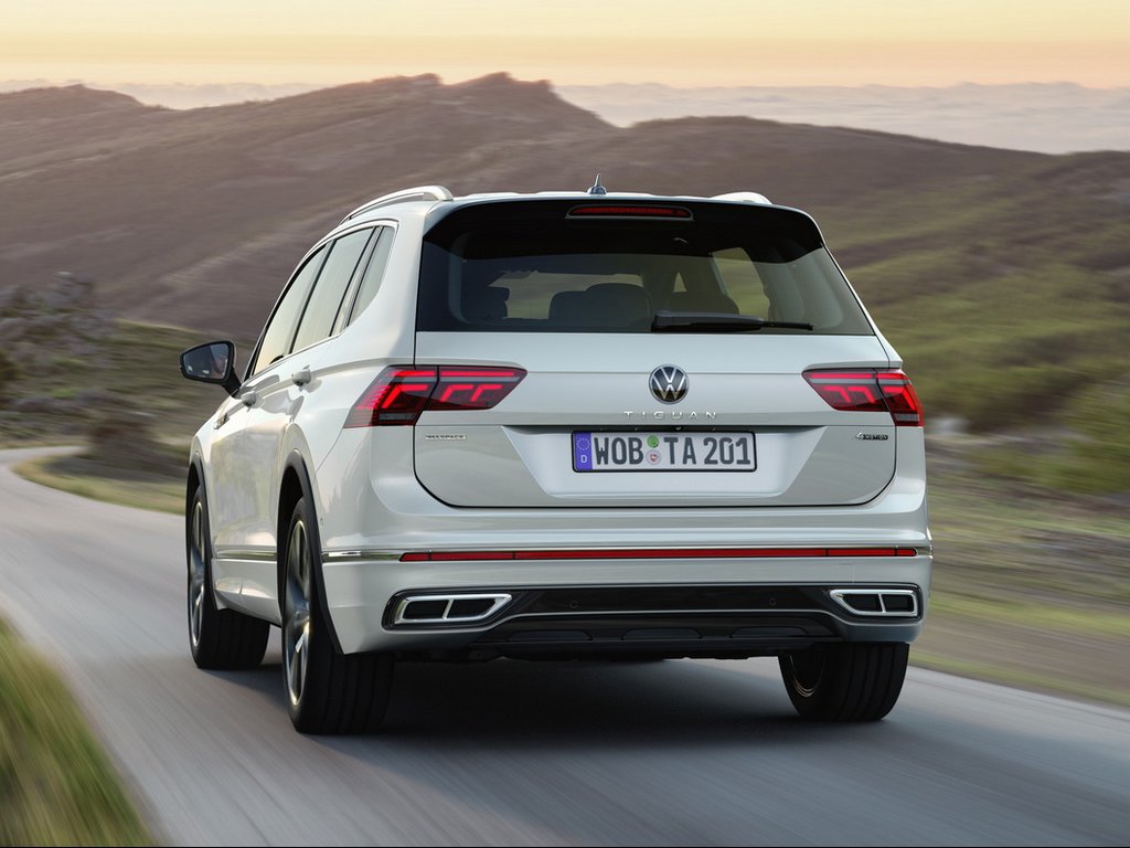 2021 Volkswagen Tiguan Allspace Facelift Rear