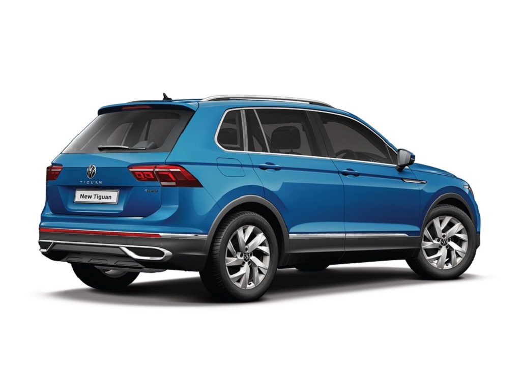 2021 Volkswagen Tiguan Facelift Rear