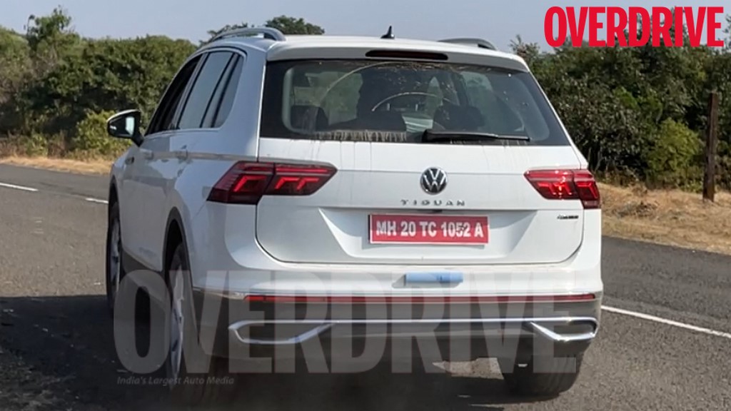 2021 Volkswagen Tiguan Spied Rear