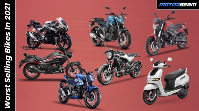 2021 Worst Selling Bikes