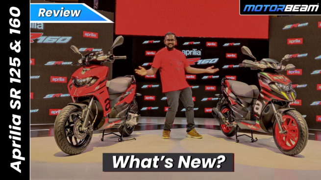 2022 Aprilia SR 125 & 160 Video Review