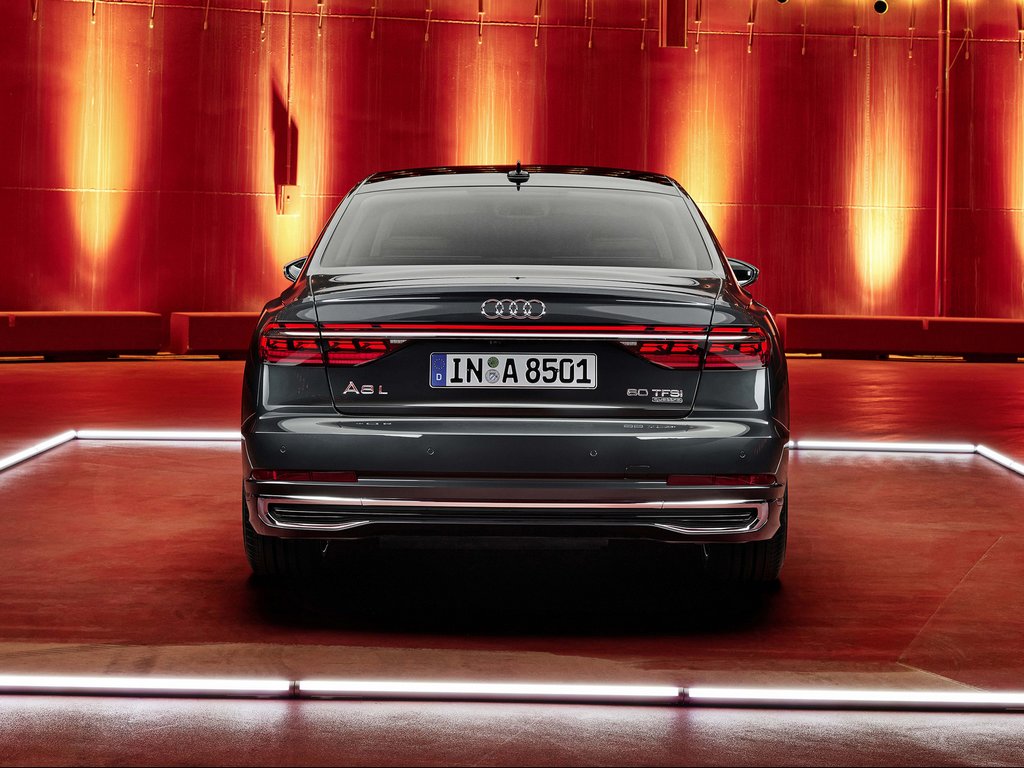 2022 Audi A8 Rear