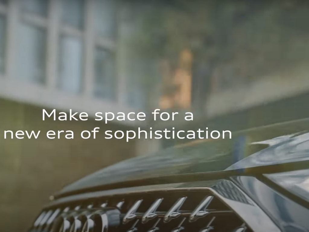 2022 Audi A8 Teaser Front