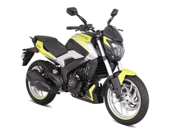 2022 Bajaj Dominar 250 Colours Citrus Rush And Matt Silver