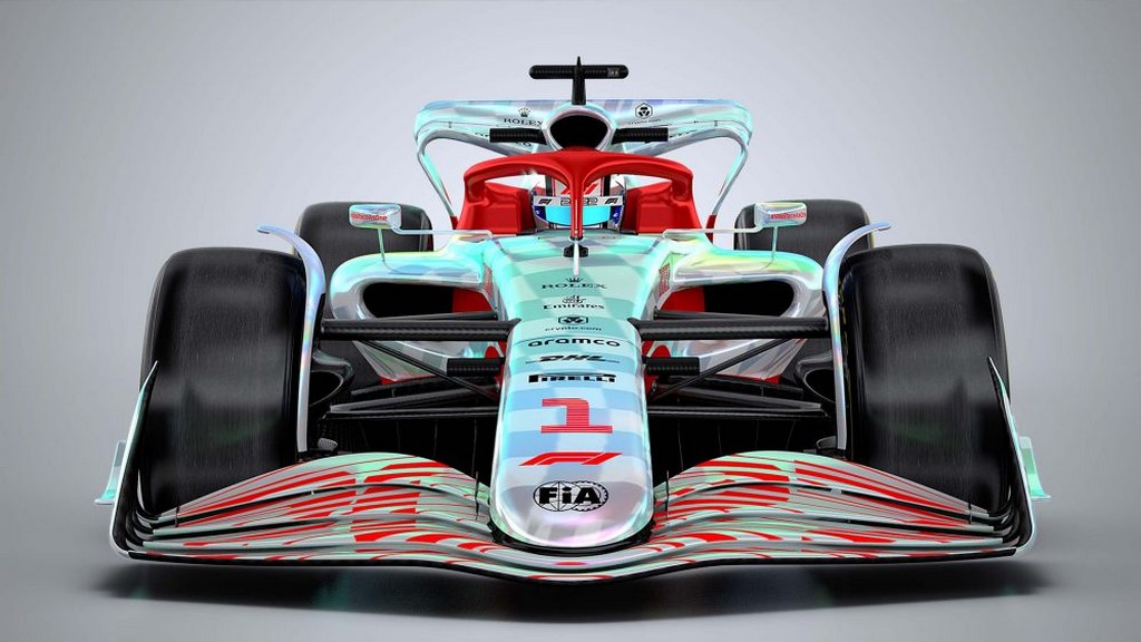 2022 F1 Race Car Front