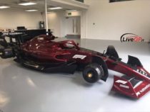 2022 F1 Race Car Side