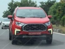 2022 Ford EcoSport Facelift Spied