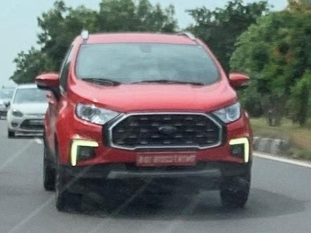 2022 Ford EcoSport Facelift Spied