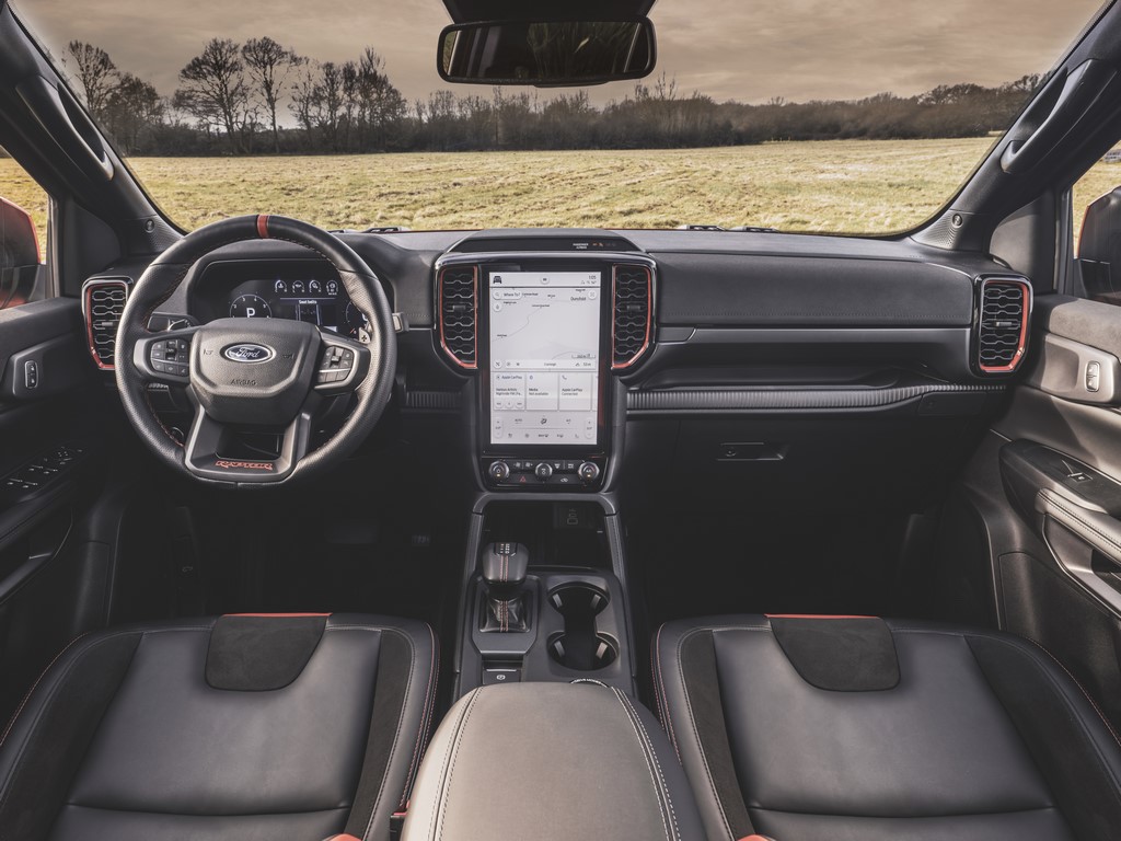 2022 Ford Ranger Raptor Interior