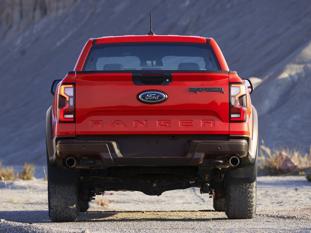 2022 Ford Ranger Raptor Rear