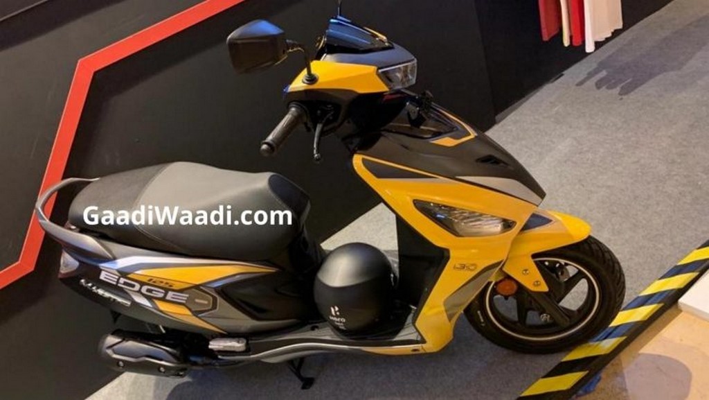 2022 Hero Maestro Edge 125 Spied