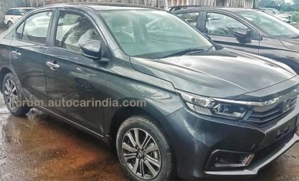 2022 Honda Amaze Spied