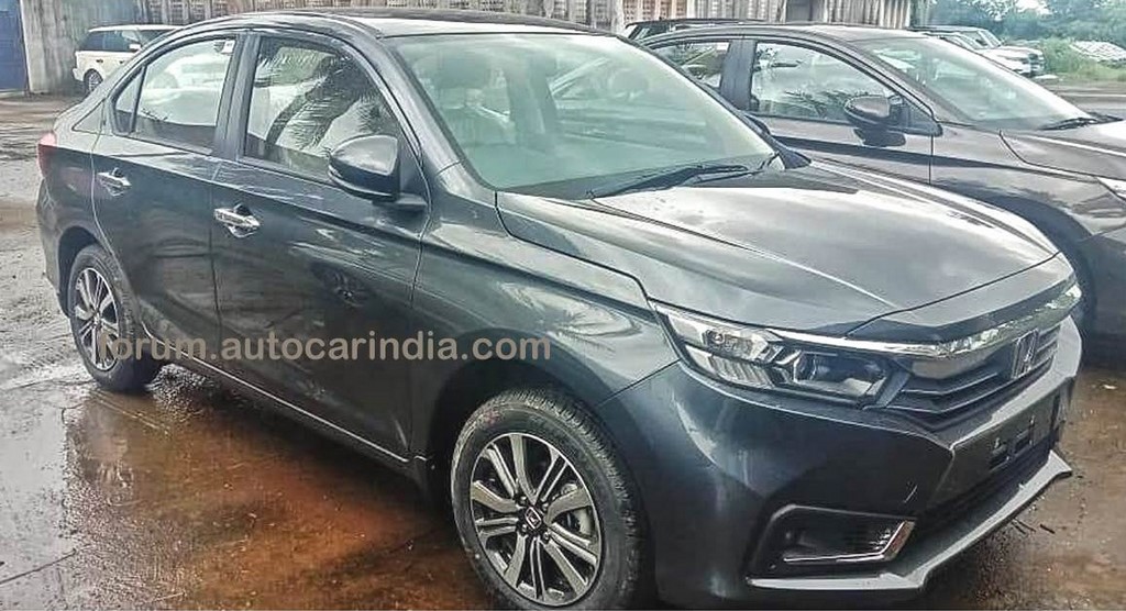 2022 Honda Amaze Spied