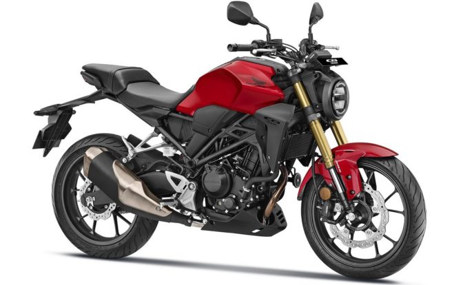 2022 Honda CB300R Pearl Spartan Red Price