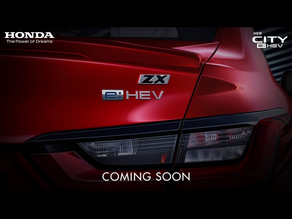Honda City Hybrid Teaser