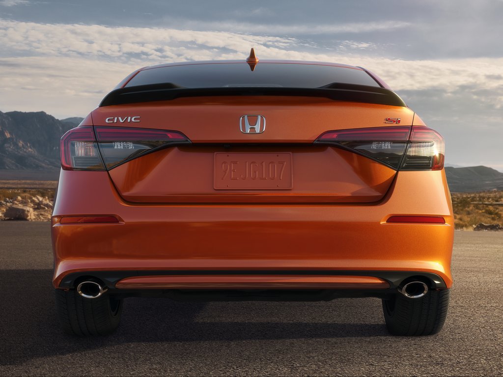 2022 Honda Civic Si Rear