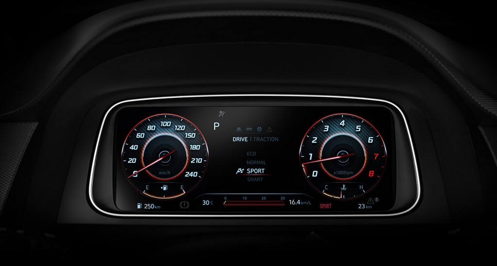 2022 Hyundai Creta Digital Instrument Cluster