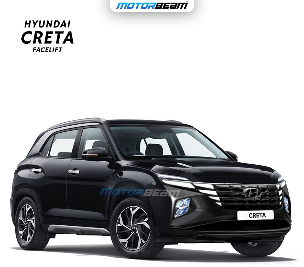 2022 Hyundai Creta Facelift Rendering