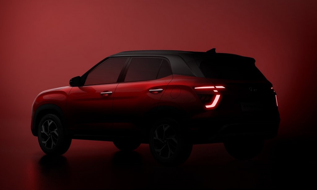 2022 Hyundai Creta Facelift Teaser Rear