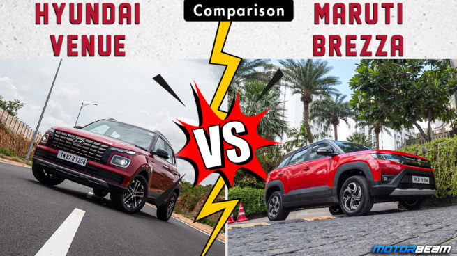 2022 Hyundai Venue vs Maruti Brezza