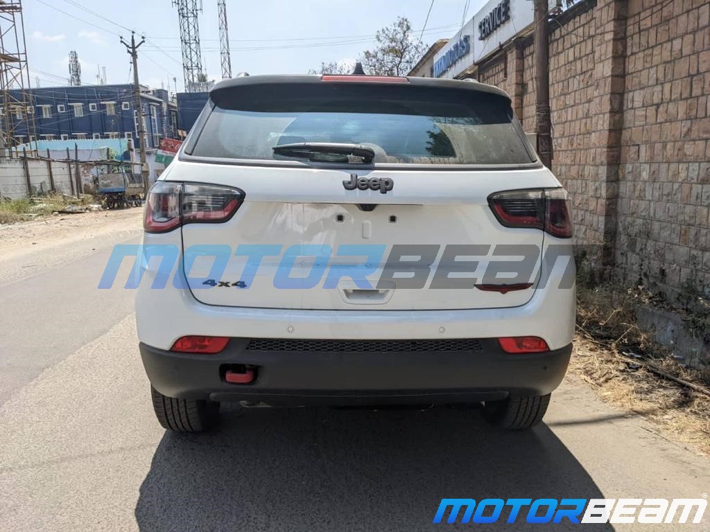 2022 Jeep Compass Trailhawk Spied Rear