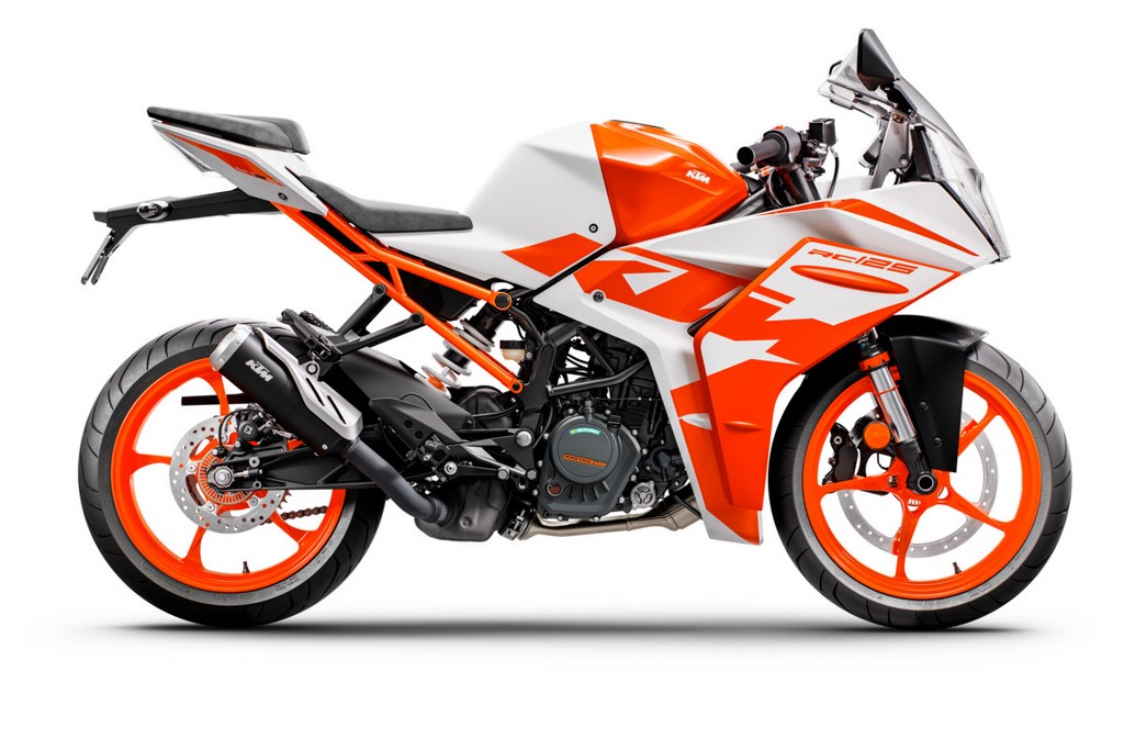 2022 KTM RC 125 Ceramic White