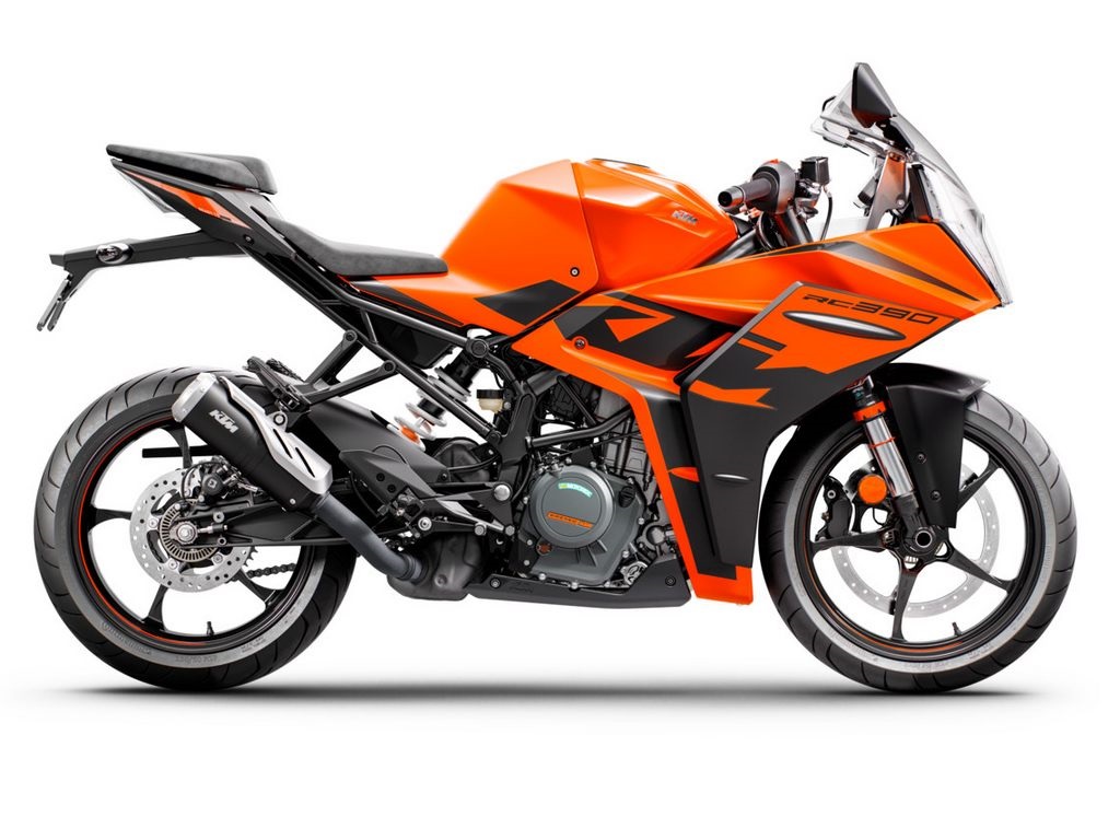 2022 KTM RC 390 Orange