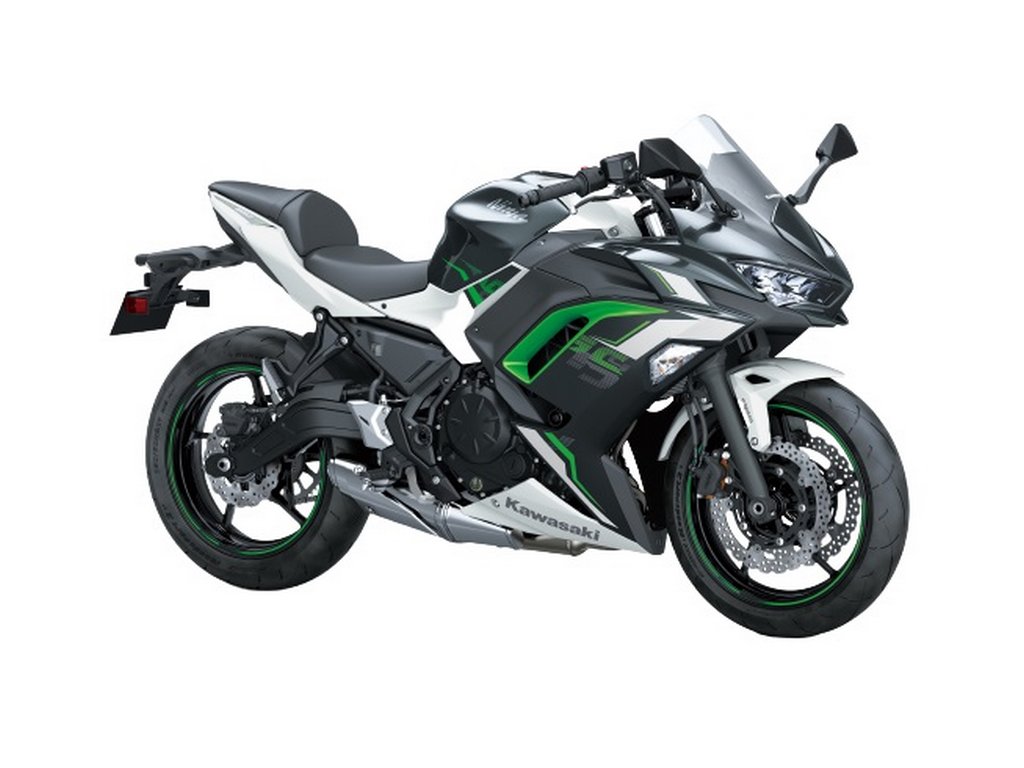 2022 Kawasaki Ninja 650 Pearl Robotic White